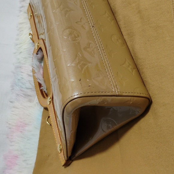 LAST DROP! Louis Vuitton Roxbury Drive Monogram Leather Bag W Strap/Dust Bag - Picture 7 of 13